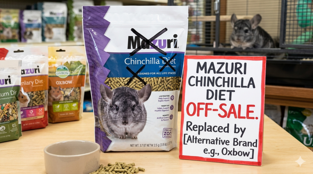 Mazuri Chinchilla Diet _best chinchilla pellet brands_chinchillacarehq.com