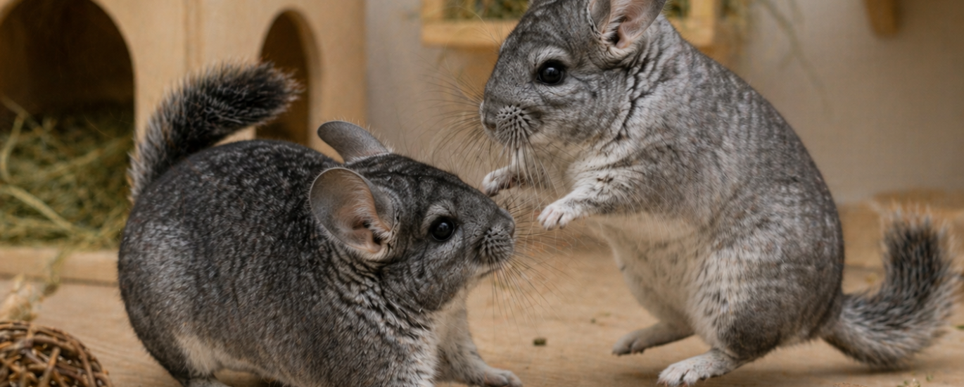 chinchillas playing_exercise time_chinc