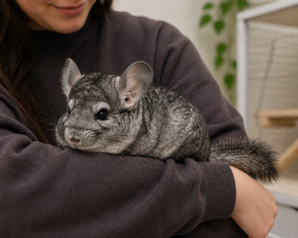 chinchilla handling
