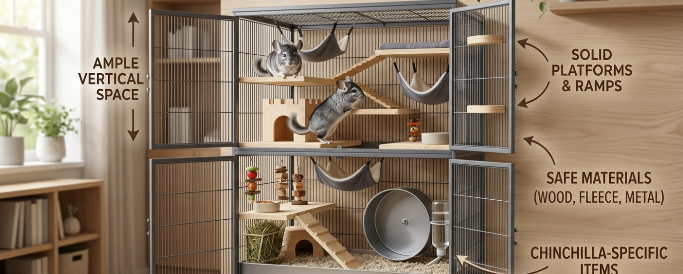 chinchilla cage