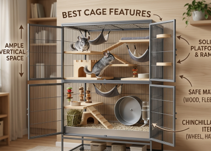 chinchilla cage